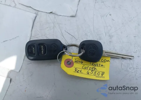 2006 Toyota Corolla Le from USA, damaged, VIN 1NXBR32E06Z674476